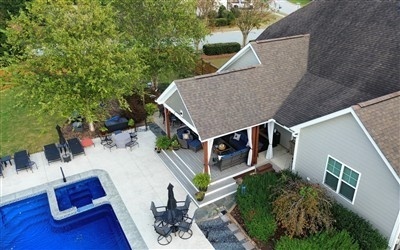 Patio Canopy and Fiberon Composite Deck Project